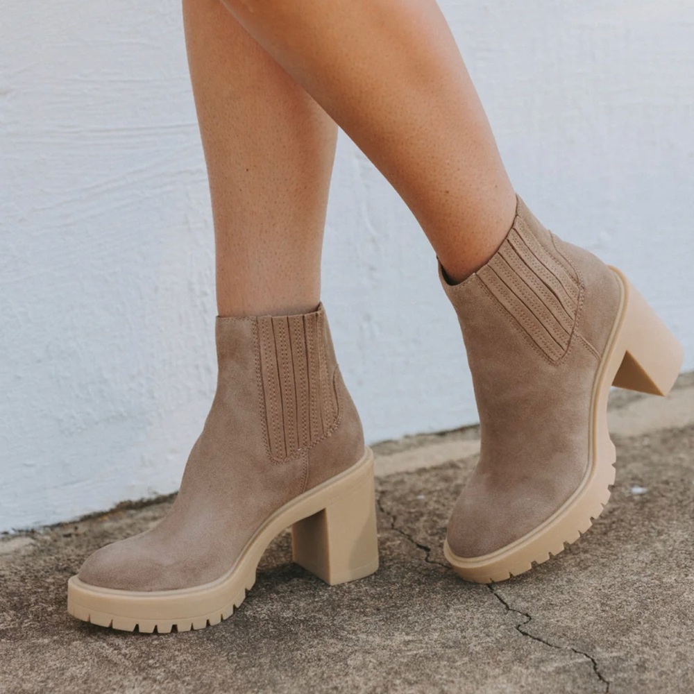 Dulce Vita Caster H2O Waterproof Block Heel Bootie